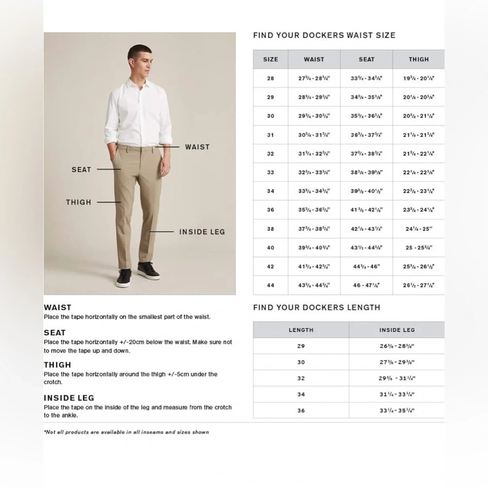 NWOT Dockers Men's Classic Fit Easy Khaki Pants Sz 34x32 - Picture 4 of 5